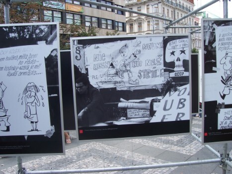 Panely na Václavském náměstí